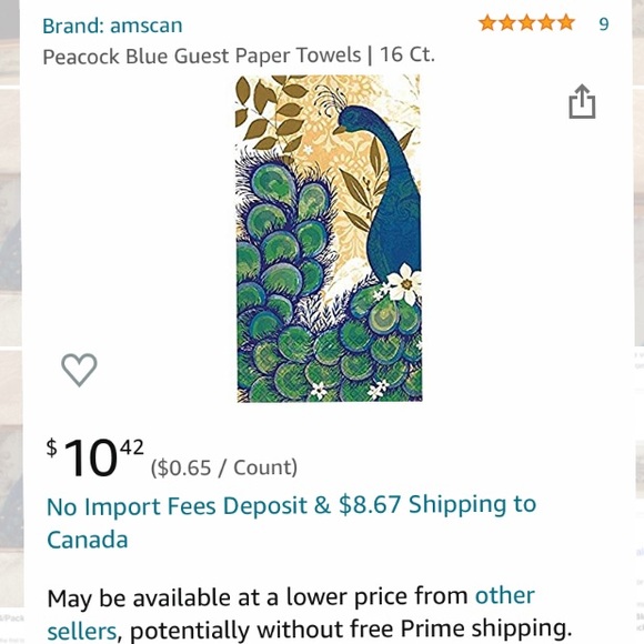 PEACOCK π¦ Collection: Wallet, Glass Box, Napkins - Picture 15 of 15